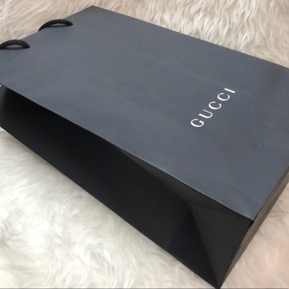 🆕 Gucci Black Shopping Bag - Picture 8 of 9